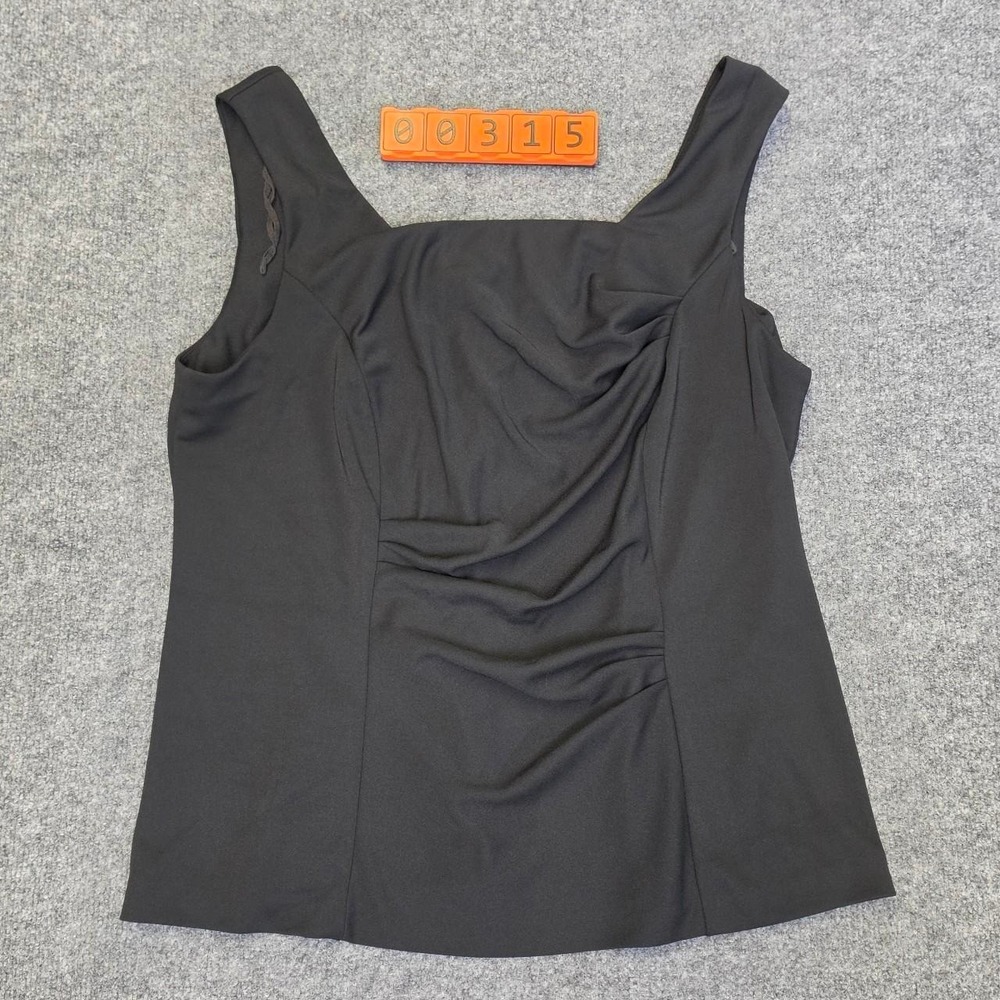 R&M Richards by Karen Kwong black cowl neck top No Size tag